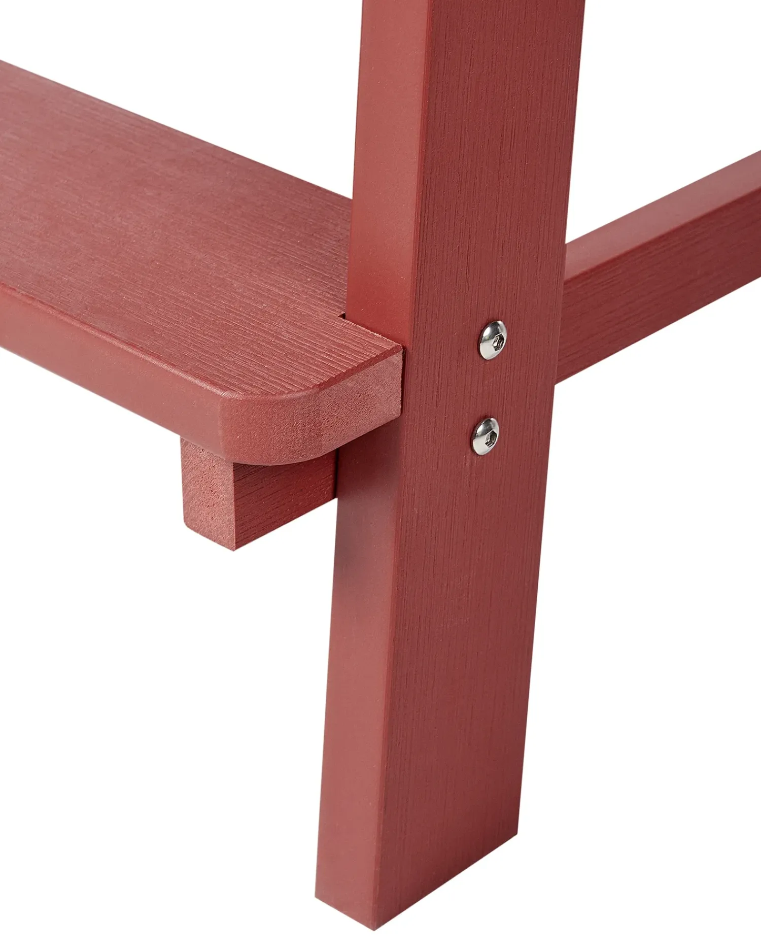 Discount Beliani ADIRONDACK Materiale sintetico Rosso