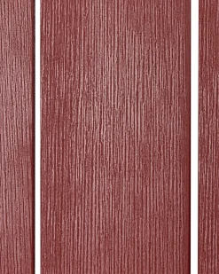 Discount Beliani ADIRONDACK Materiale sintetico Rosso