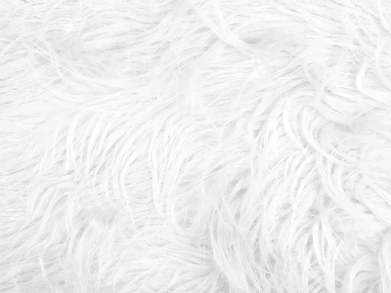 Hot Beliani Sgabello MANHATTAN Finta pelliccia Bianco Bianco Oro