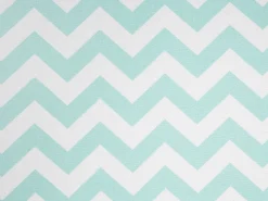 Sale Beliani Sgabello MANTEO Cotone Verde menta Bianco Marrone Verde
