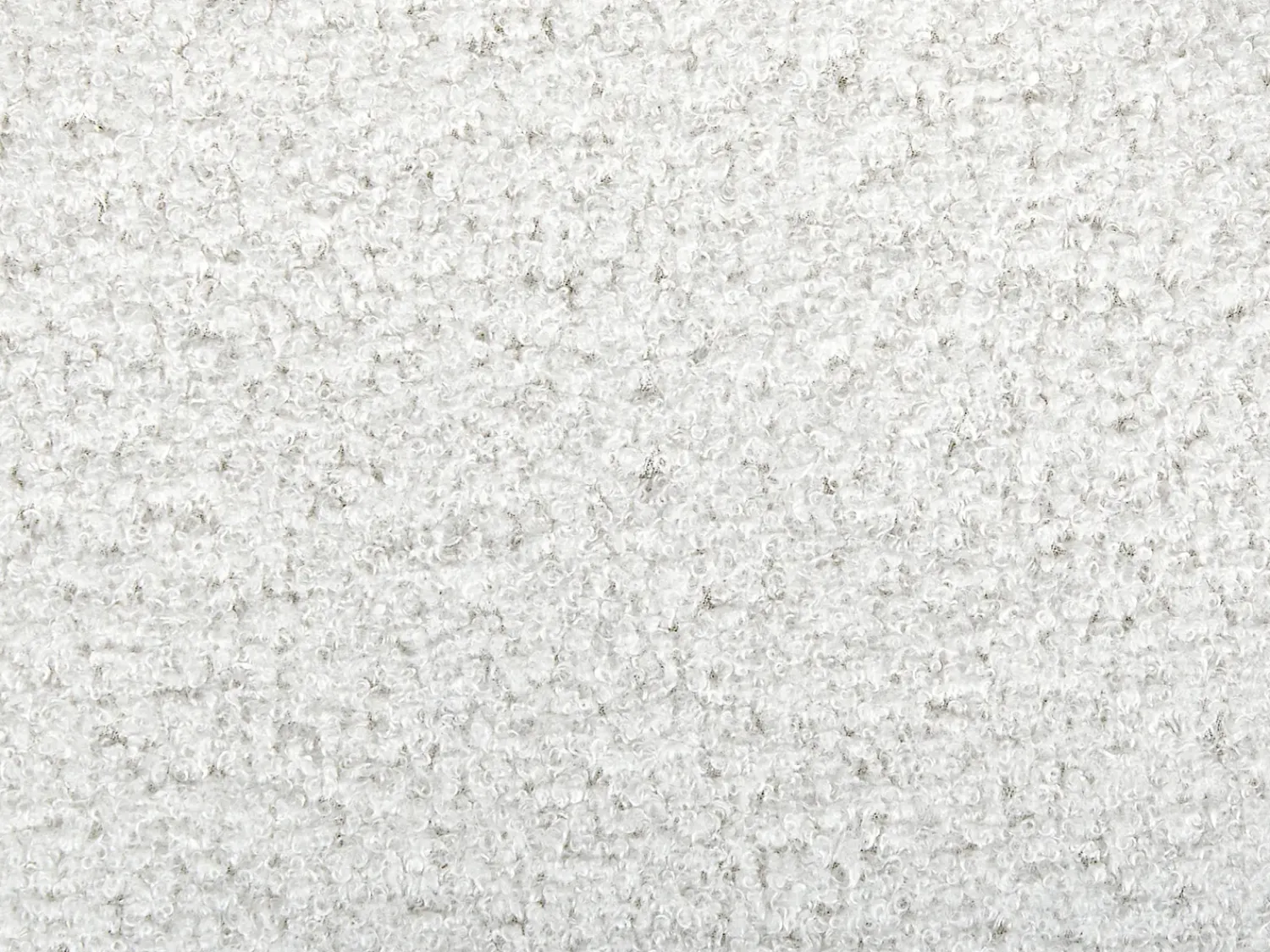 Outlet Beliani Sgabello PRESHO Bouclé Bianco sporco Bianco Oro