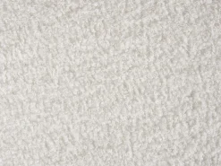 Discount Beliani Sgabello TAKOMA Bouclé Bianco Bianco Marrone