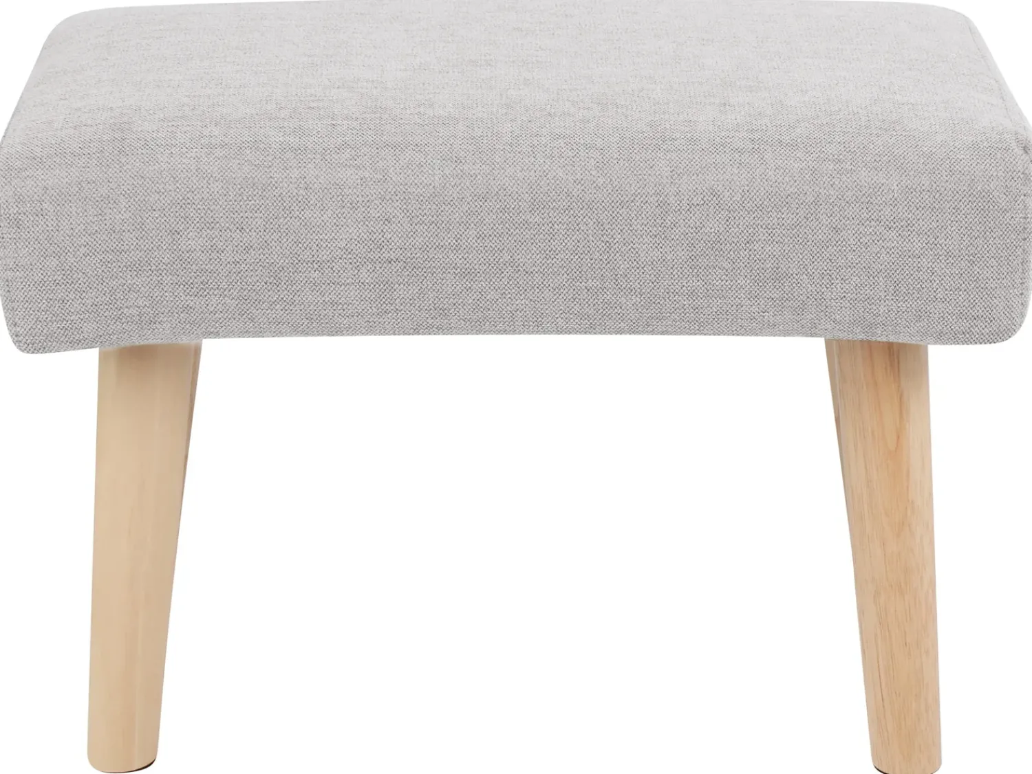 Discount Beliani Sgabello TAKOMA II Tessuto Grigio chiaro Marrone Grigio