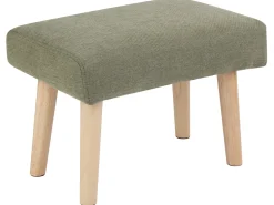 Best Beliani Sgabello TAKOMA II Tessuto Verde Marrone Verde
