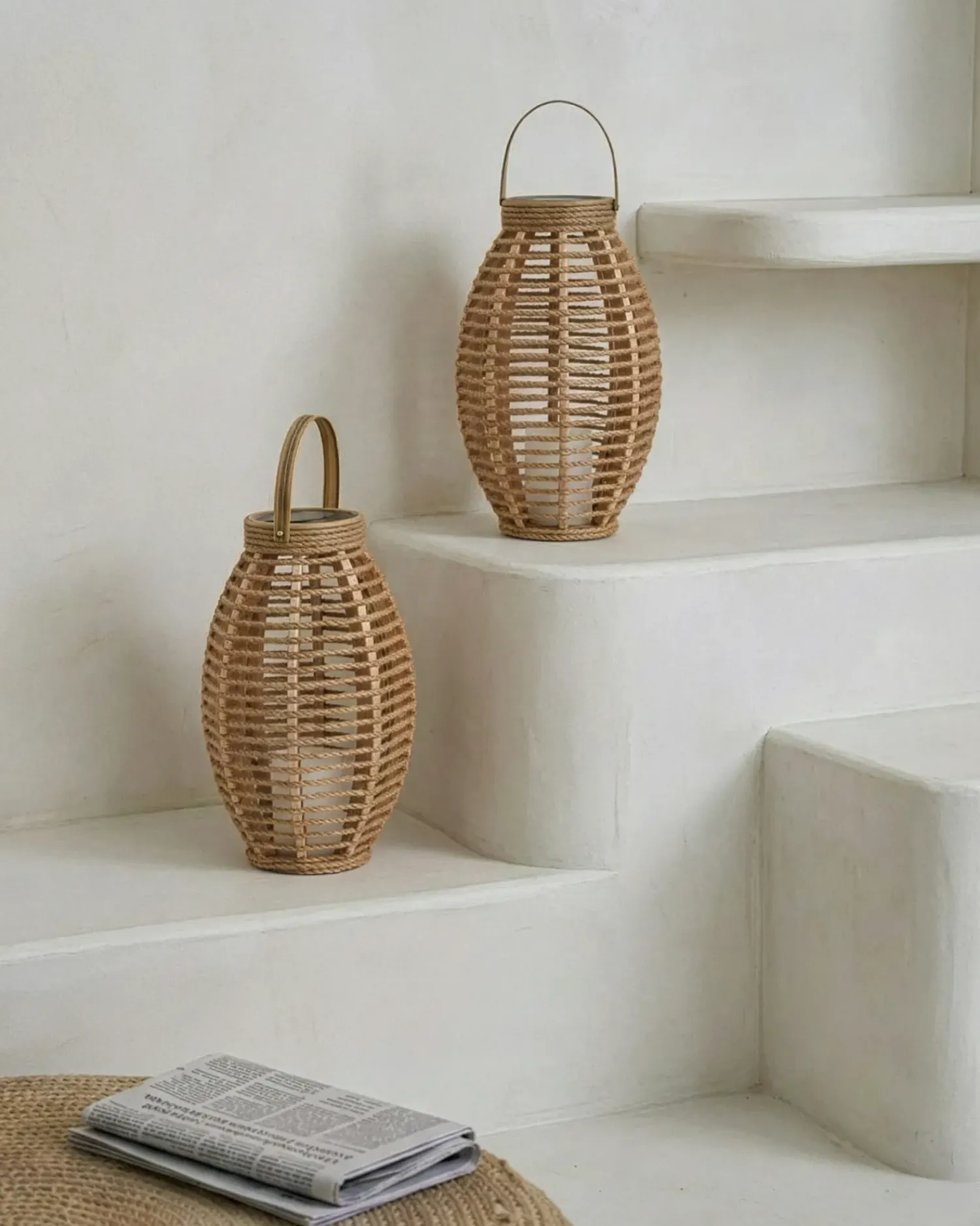 Clearance Beliani SHANGANI 40 cm Naturale