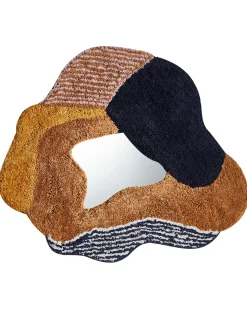 Best Beliani Specchio ABASZA 60 cm 62 cm Cotone Multicolore