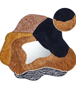 Best Beliani Specchio ABASZA 60 cm 62 cm Cotone Multicolore