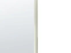 Outlet Beliani Specchio ABZAC 45 cm 145 cm Metallo sporco Bianco