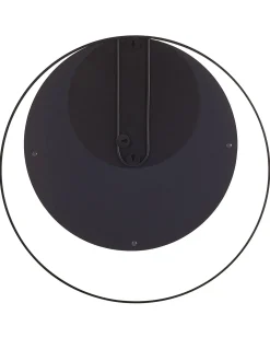 Best Beliani Specchio AGDE 50 cm 50 cm Metallo Nero