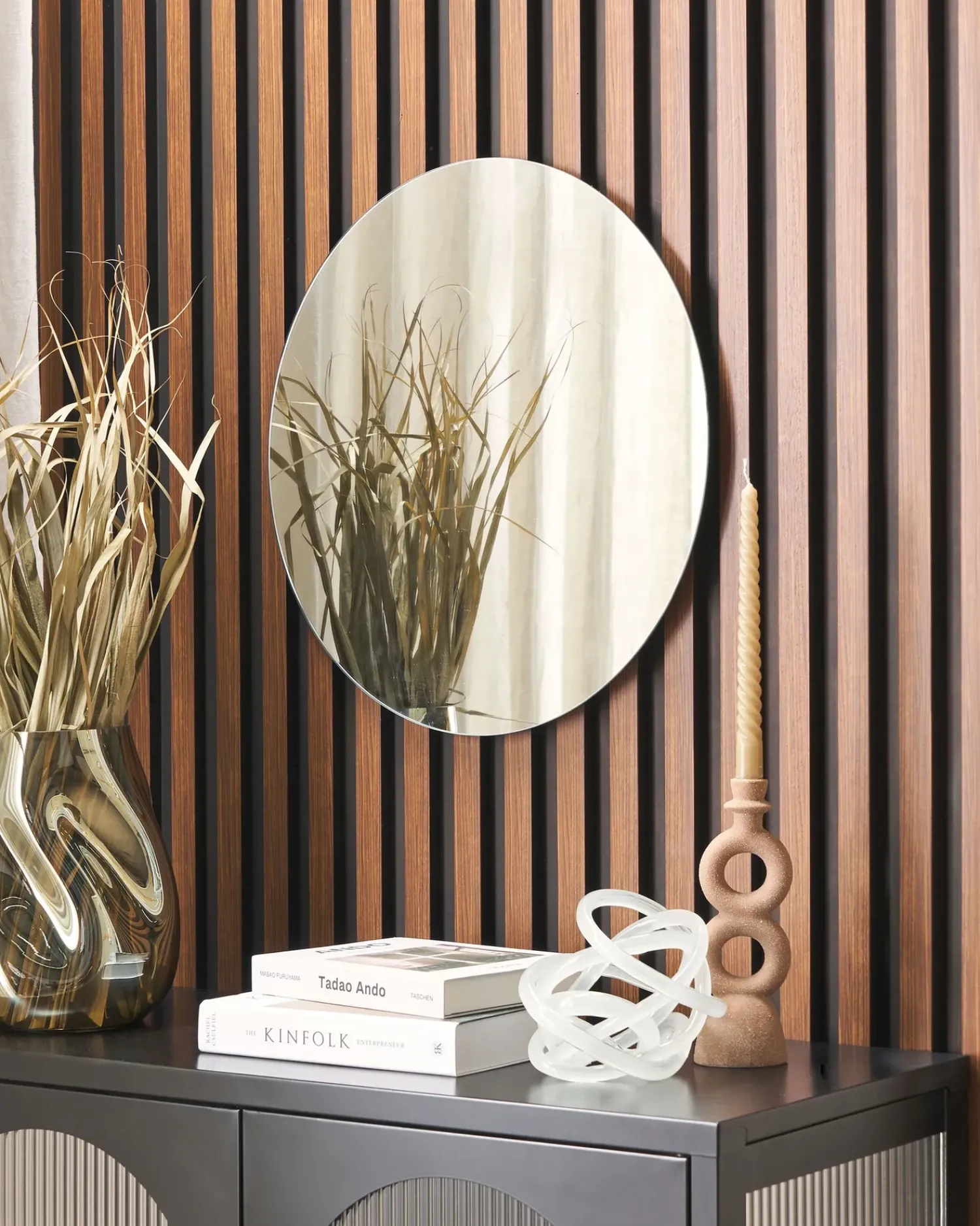 Sale Beliani Specchio AGEN 50 cm 50 cm Argento
