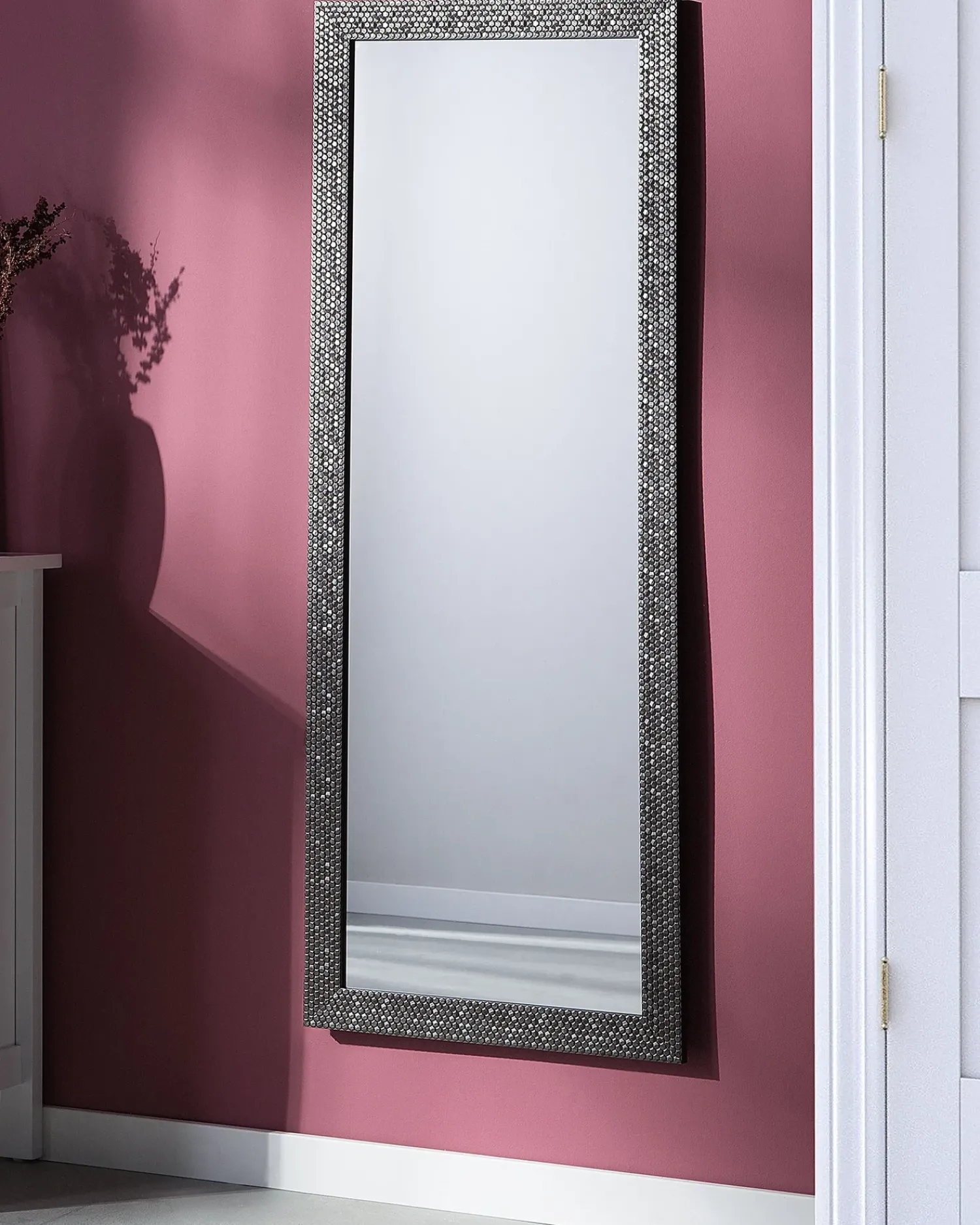 Best Beliani Specchio AJACCIO 50 cm 130 cm Argento