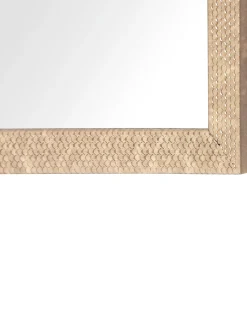 Best Beliani Specchio AJACCIO 50 cm 130 cm Ottone