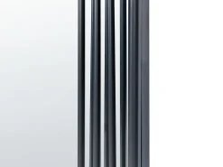 Sale Beliani Specchio AJAIN 45 cm 146 cm Metallo Nero