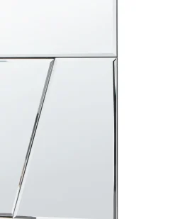 Discount Beliani Specchio ANCEMONT 80 cm 80 cm Argento