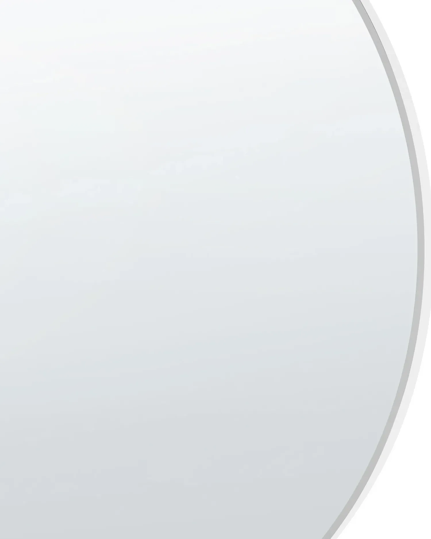 New Beliani Specchio ANNEMASSE 80 cm 80 cm Metallo Argento