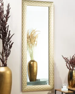 Hot Beliani Specchio ANTIBES 50 cm 130 cm Oro