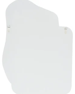 Clearance Beliani Specchio ARVERT 60 cm 80 cm Marmo Bianco