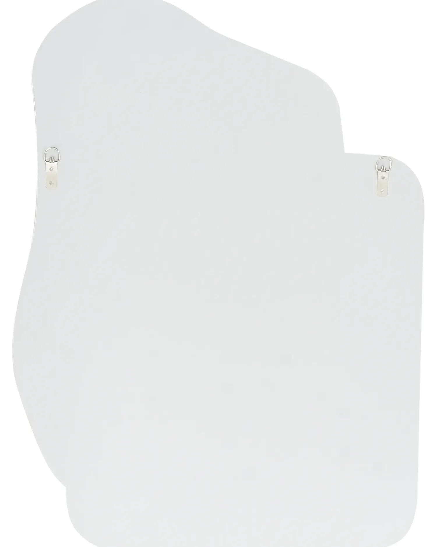 Clearance Beliani Specchio ARVERT 60 cm 80 cm Marmo Bianco