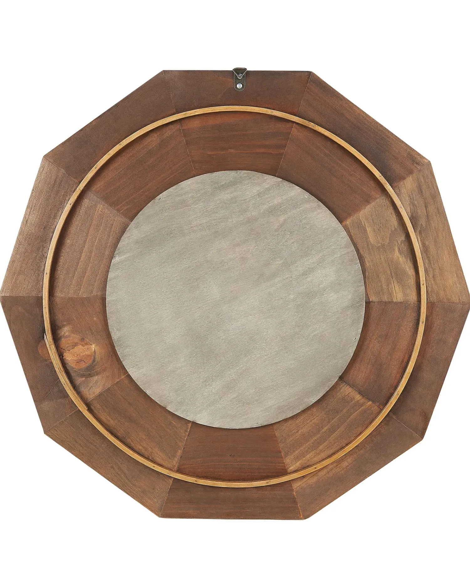 Online Beliani Specchio ASEM 60 cm 60 cm Legno di pioppo Marrone