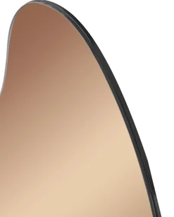 Best Beliani Specchio ASSIGNY 50 cm 92 cm Marrone