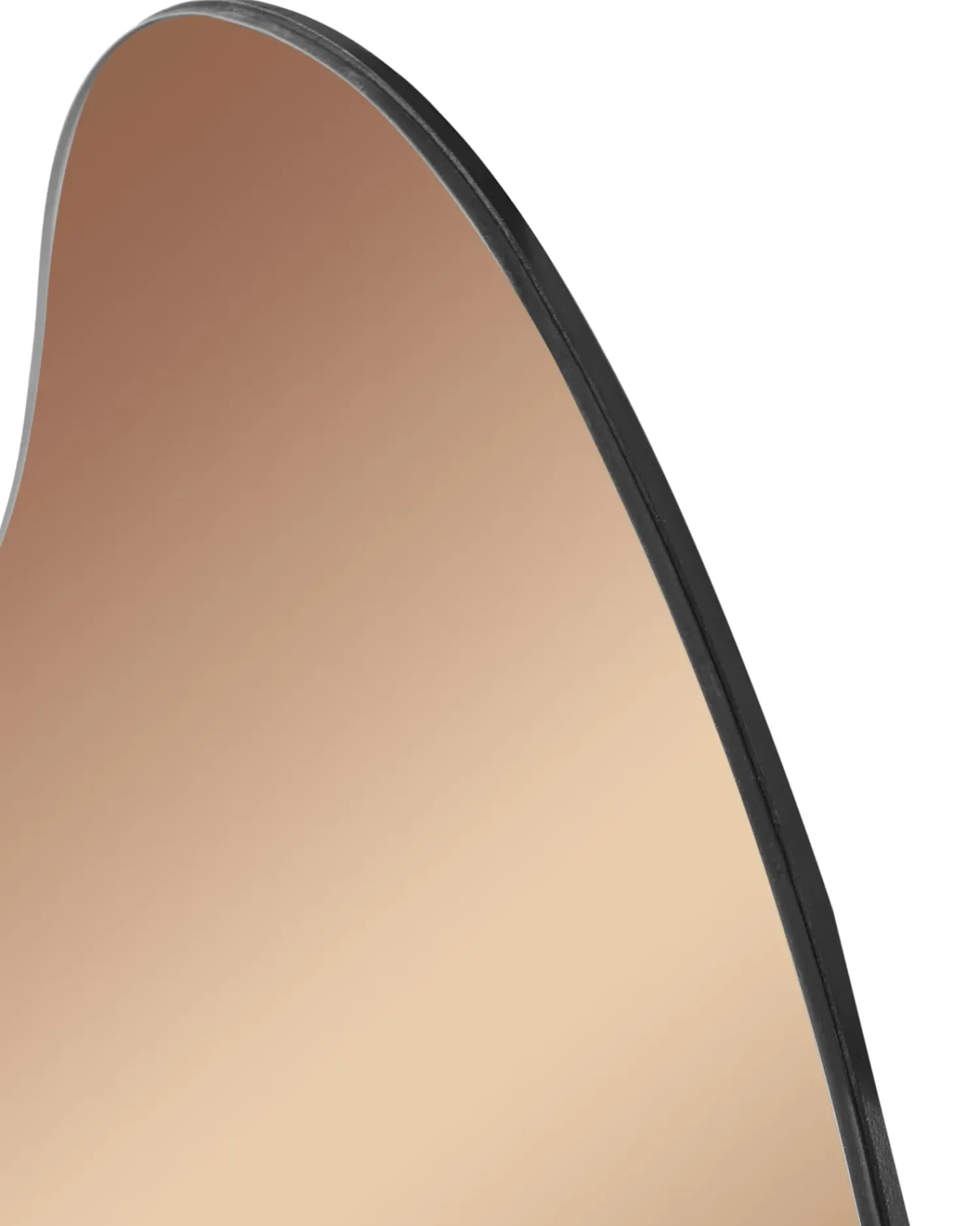 Best Beliani Specchio ASSIGNY 50 cm 92 cm Marrone