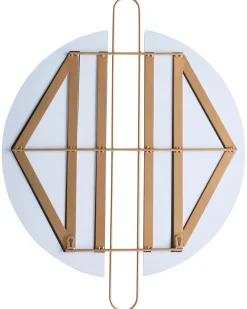 Outlet Beliani Specchio ATTIN 52 cm 65 cm Oro