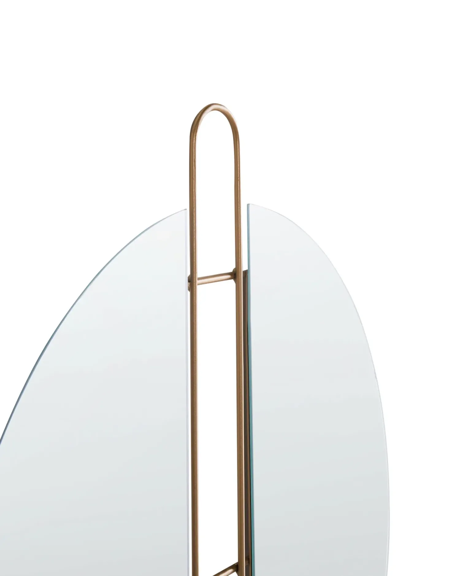 Outlet Beliani Specchio ATTIN 52 cm 65 cm Oro