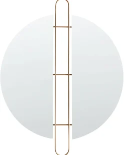Outlet Beliani Specchio ATTIN 52 cm 65 cm Oro