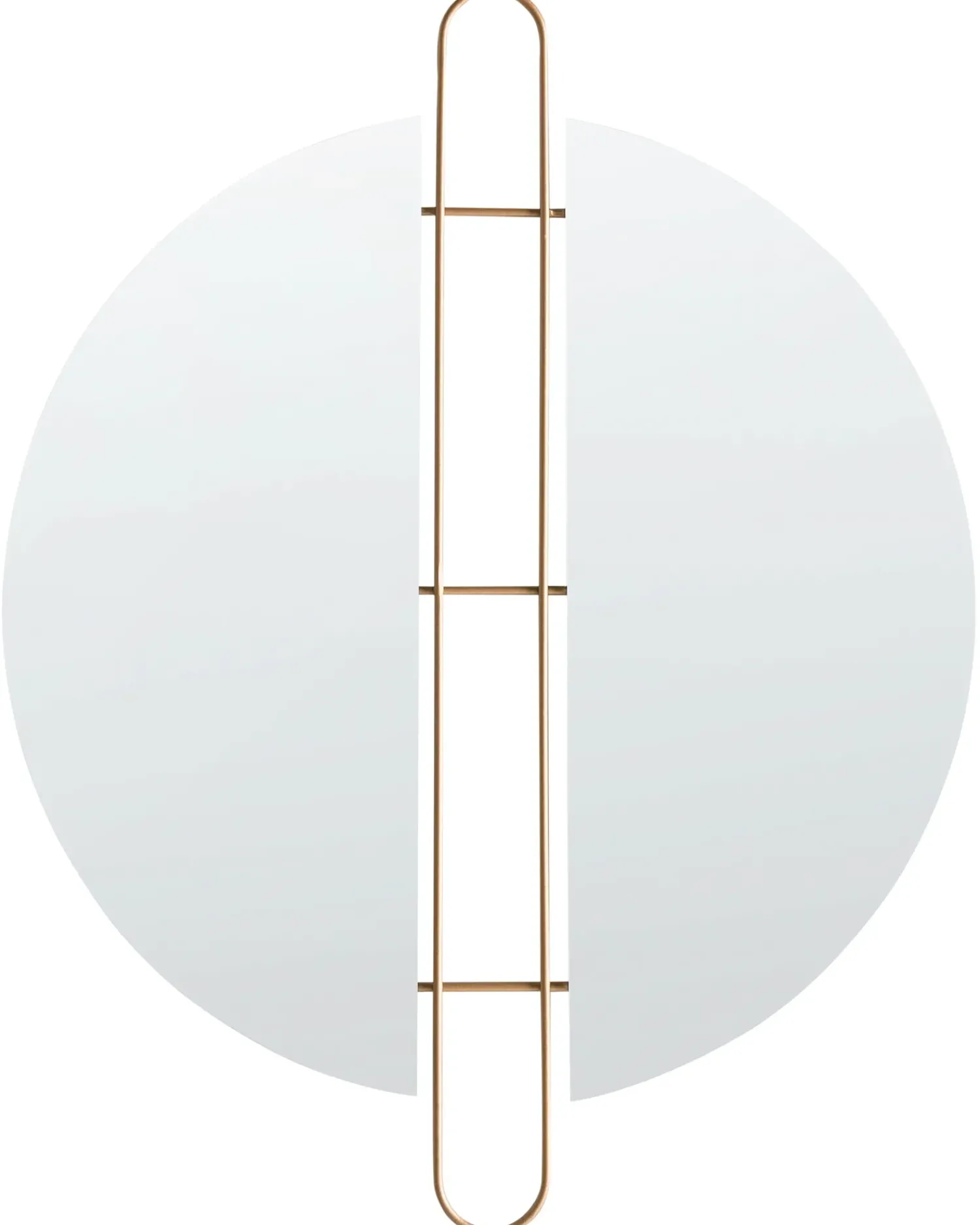 Outlet Beliani Specchio ATTIN 52 cm 65 cm Oro