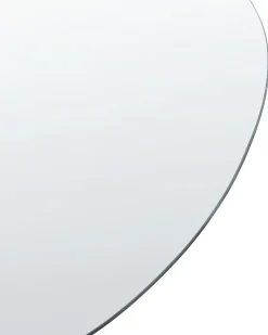 Sale Beliani Specchio AUBAGNE 40 cm 65 cm Argento