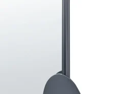 Sale Beliani Specchio AULON 69 cm 80 cm Metallo Nero
