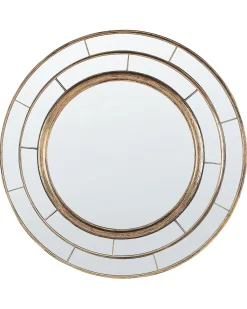 Online Beliani Specchio BELCHITE 40 cm 40 cm Oro