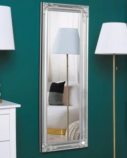 New Beliani Specchio BELLAC 51 cm 141 cm Argento