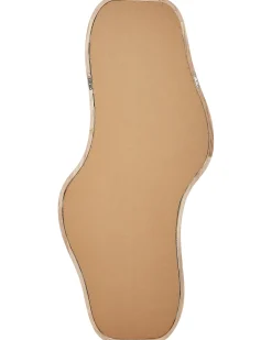 Discount Beliani Specchio BIOLLET 80 cm 180 cm Legno di Paulownia Naturale Marrone