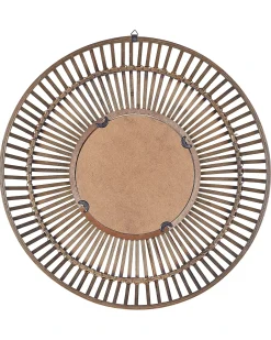 Online Beliani Specchio BLASITO 66 cm 66 cm Bambù Marrone