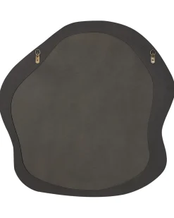 Sale Beliani Specchio BLISMES 79 cm 80 cm Bouclé Marrone