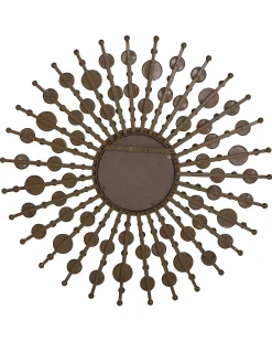 Best Beliani Specchio BLOIS 70 cm 70 cm Metallo Oro