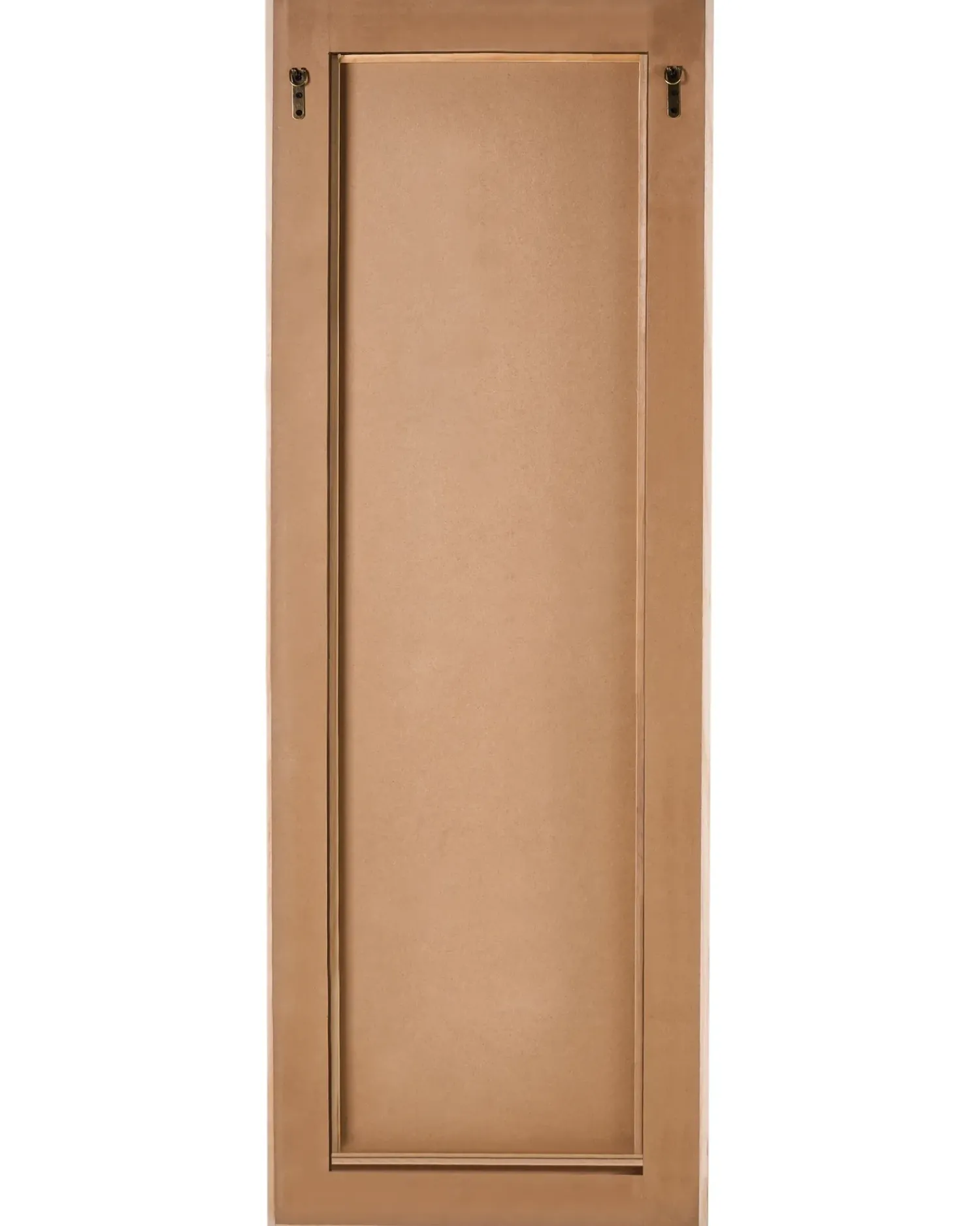 Hot Beliani Specchio BLOSVILLE 58 cm 164 cm Legno di abete Marrone