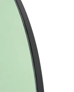 Best Beliani Specchio BOUCHON 80 cm 80 cm Verde