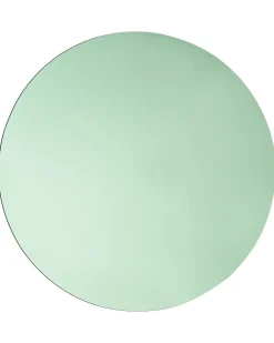 Best Beliani Specchio BOUCHON 80 cm 80 cm Verde