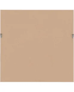 New Beliani Specchio BRIGNOLES 50 cm 50 cm Bianco