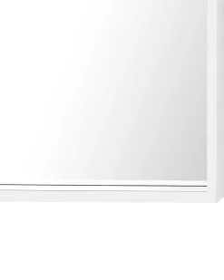 New Beliani Specchio BRIGNOLES 50 cm 50 cm Bianco