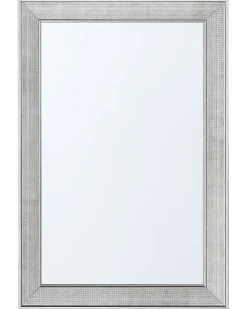 Outlet Beliani Specchio BUBRY 61 cm Argento