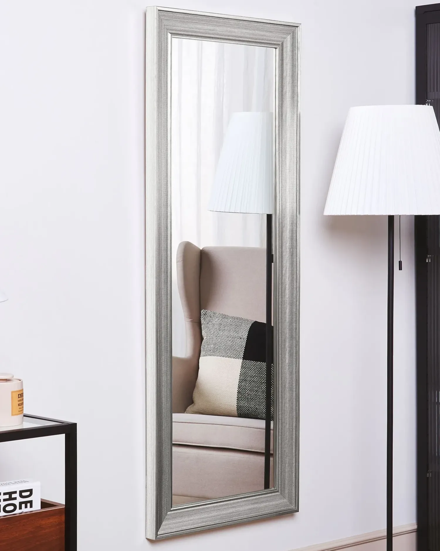 Best Beliani Specchio BUBRY 50 cm Argento