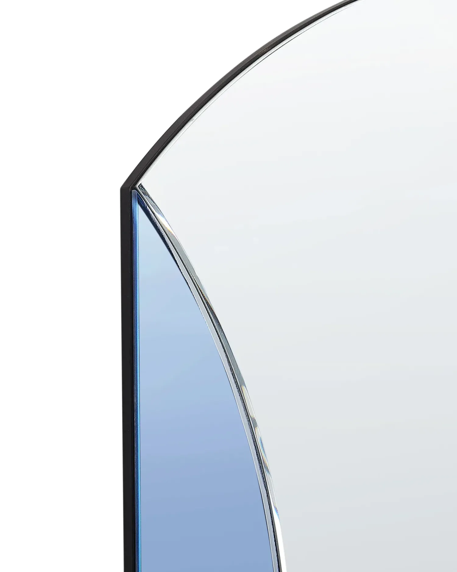Outlet Beliani Specchio CAMBRAI 80 cm 70 cm Blu
