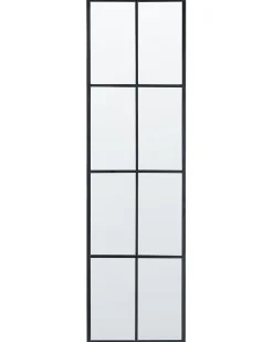 Online Beliani Specchio CAMON 38 cm 132 cm Metallo Nero