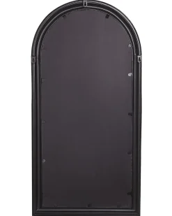 Outlet Beliani Specchio CAMPEL 49 cm 97 cm Metallo Nero