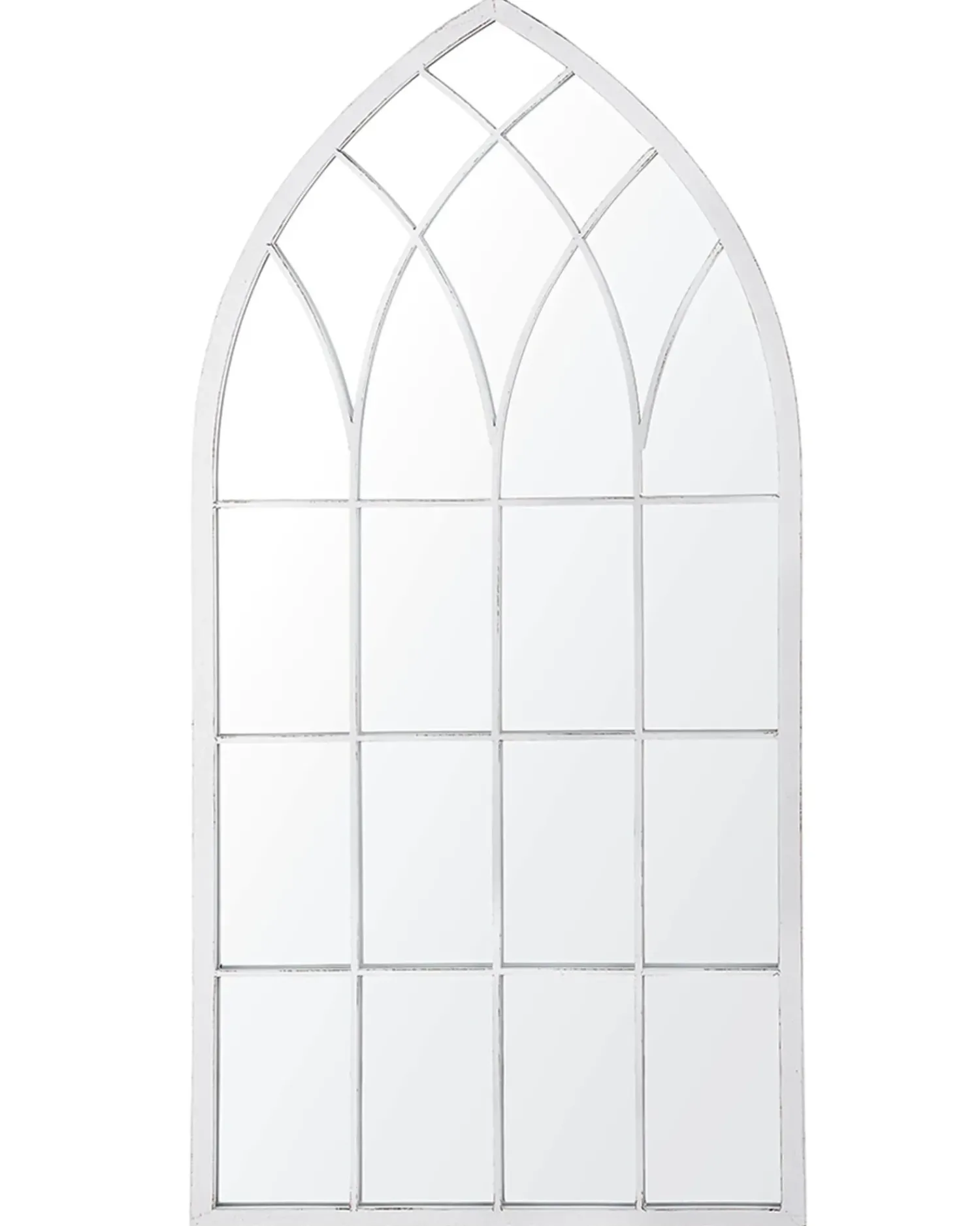 Clearance Beliani Specchio CASSEL 50 cm 115 cm Metallo chiaro Grigio