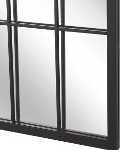 Online Beliani Specchio CASSEL 50 cm 115 cm Metallo Nero