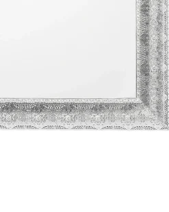 Beliani Specchio CAVAN 65 cm 65 cm Metallo Argento